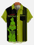Men's Christmas Funny Graphic Short Sleeve Hawaiian Shirt